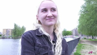 GERMAN SCOUT – Skinny blonde Teen Daruma Rai Pickup for Casting Fuck in Berlin